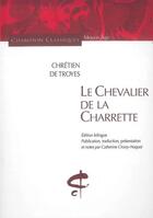 Couverture du livre « Le chevalier de la charrette » de Chretien De Troyes aux éditions Honore Champion