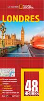 Couverture du livre « 48 heures Londres » de  aux éditions National Geographic