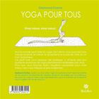 Couverture du livre « Yoga pour tous » de Valentine De Cort et Desmond Dunne aux éditions Soliflor