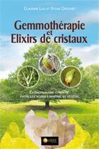 Couverture du livre « Gemmothérapie et élixirs de cristaux » de Claudine Luu et Sylvie Crochet aux éditions Ambre