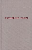 Couverture du livre « Catherine pozzi poemes » de Catherine Pozzi aux éditions Steidl