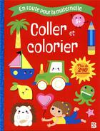 Couverture du livre « Erpm - coller et colorier 5+ » de  aux éditions Le Ballon