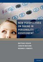 Couverture du livre « New Perspectives on Faking in Personality Assessment » de Matthias Ziegler aux éditions Oxford University Press Usa