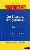 Couverture du livre « Liaisons dangereuses » de Choderlos De Laclos aux éditions Nathan