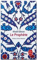 Couverture du livre « Le prophète » de Khalil Gibran aux éditions Le Livre De Poche