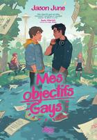 Couverture du livre « Mes objectifs gays » de Jason June aux éditions Ellipsis