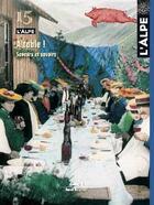 Couverture du livre « L'Alpe n.15 : à table » de Musee Dauphinois aux éditions Glenat