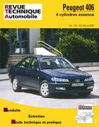 Couverture du livre « Peugeot 406 - moteurs 4 cylindres essence » de  aux éditions Etai