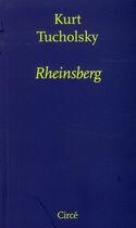 Couverture du livre « Rheinsberg » de Kurt Tucholsky aux éditions Circe