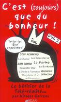 Couverture du livre « C'Est Toujours Que Du Bonheur » de Nicolas Garreau aux éditions Adcan