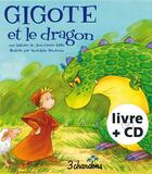 Couverture du livre « Gigote et le dragon » de Jean-Pierre Idatte aux éditions Trois Chardons