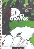 Couverture du livre « Des chèvres » de Jean-Bastiste De Panafieu aux éditions Gulf Stream