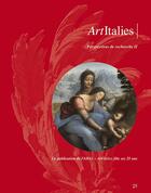 Couverture du livre « Artitalies n 25 » de  aux éditions Illustria