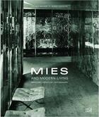 Couverture du livre « Mies and modern living » de Van Der Rohe Mies aux éditions Hatje Cantz