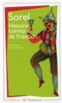 Couverture du livre « Histoire comique de Francion » de Charles Sorel aux éditions Flammarion