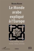 Couverture du livre « Le monde arabe expliqué à l'Europe » de Bichara Khader aux éditions L'harmattan