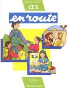 Couverture du livre « En route ce2 enfants + fiches parents » de  aux éditions Mame