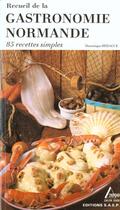 Couverture du livre « Gastronomie Normande » de Behague aux éditions Saep