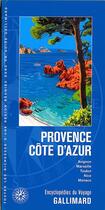 Couverture du livre « Provence-Côte d'azur » de  aux éditions Gallimard-loisirs