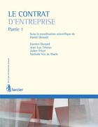 Couverture du livre « Le contrat d'entreprise t.1 » de  aux éditions Larcier