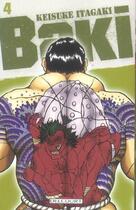 Couverture du livre « Baki Tome 4 » de Keisuke Itagaki aux éditions Delcourt