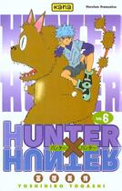 Couverture du livre « Hunter X hunter Tome 6 » de Yoshihiro Togashi aux éditions Kana