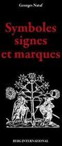 Couverture du livre « Symboles signes et marques » de Georges Nataf aux éditions Berg International