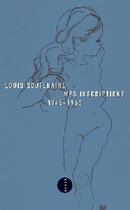 Couverture du livre « Mes inscriptions 1945-1963 » de Scutenaire Louis aux éditions Allia