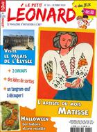 Couverture du livre « Le petit leonard n 261 matisse - octobre 2020 » de  aux éditions Le Petit Leonard