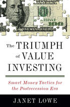Couverture du livre « The Triumph of Value Investing » de Lowe Janet aux éditions Penguin Group Us