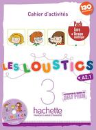 Couverture du livre « Les loustics 3 : FLE ; cahier d'activités ; A2.1 » de  aux éditions Hachette Fle