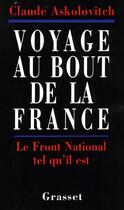 Couverture du livre « Voyage au bout de la France » de Claude Askolovitch aux éditions Grasset Et Fasquelle