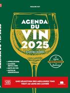 Couverture du livre « Agenda du vin : De janvier à décembre (édition 2025) » de Pauline Vey aux éditions Massin