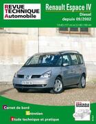 Couverture du livre « Renault espace iv - diesel depuis 09-2002 » de Etai aux éditions Etai