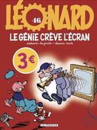 Couverture du livre « Léonard t.46 : le génie crève l'écran » de Bob De Groot et Turk aux éditions Lombard