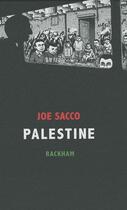 Couverture du livre « Palestine » de Joe Sacco aux éditions Rackham
