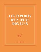 Couverture du livre « Les exploits d'un jeune Don Juan » de Collectif Gallimard aux éditions Gallimard