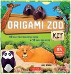 Couverture du livre « Origami zoo kit » de Joel Stern aux éditions Tuttle