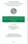 Couverture du livre « L'organisation des dispositifs specialises de lutte contre la criminalite econom - sous la direction » de Mission De Recherche aux éditions Universite De Poitiers