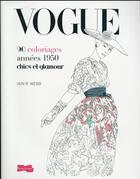 Couverture du livre « Vogue ; 90 coloriages chics et glamour » de  aux éditions Dessain Et Tolra