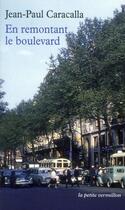 Couverture du livre « En remontant le boulevard » de Jean-Paul Caracalla aux éditions Table Ronde