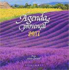 Couverture du livre « Agenda provençal ; lavande ; mini format (2017) » de Alain Christof aux éditions Equinoxe