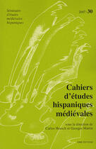 Couverture du livre « Cahiers d'etudes hispaniques medievales, n 30/2007 » de Marti Heusch Carlos aux éditions Ens Lyon