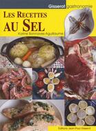 Couverture du livre « Les recettes au sel » de Karine Bonnaves-Aguillaume aux éditions Gisserot