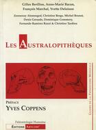 Couverture du livre « Les Australopithèques » de  aux éditions Errance