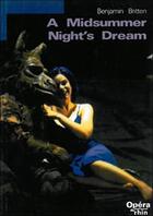 Couverture du livre « A midsummer night's dream » de Benjamin Britten aux éditions Bleu Nuit