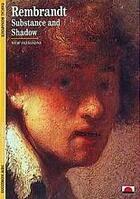 Couverture du livre « Rembrandt substance and shadow (new horizons) » de Bonafoux/Campbell aux éditions Thames & Hudson