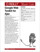 Couverture du livre « Google Web Toolkit for Ajax » de Bruce W. Perry aux éditions O'reilly Media