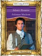 Couverture du livre « Adam's Promise (Mills & Boon Historical) » de Maclean Julianne aux éditions Mills & Boon Series