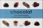 Couverture du livre « Chocolat ; mini-coffret » de Valery Drouet aux éditions Hachette Pratique